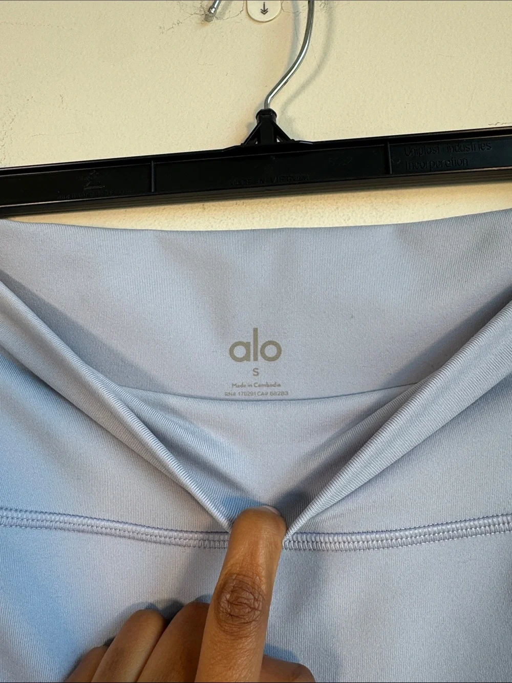 NWT 7/8 High-Waist Airbrush Legging in Winter Frost - S
